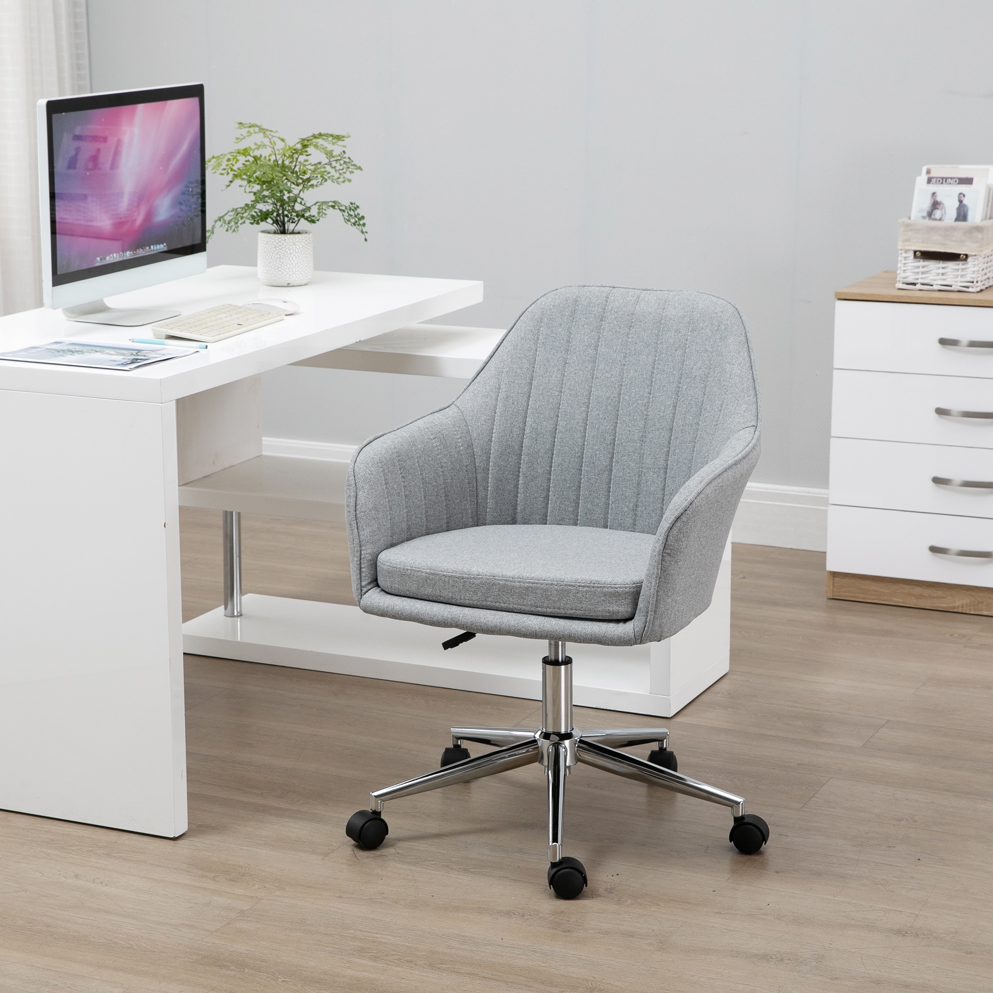 Office tub on sale chair swivel