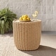 preview thumbnail 27 of 28, Spruce & Spring Patio Fruniture Outdoor Swivel Chair and Side Table Side Table