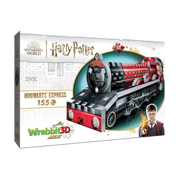 slide 2 of 9, Harry Potter Collection - Hogwarts Express Mini 3D Puzzle - 155 Pcs - N/A