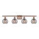 Option Antique Copper / Light Smoke Deco Swirl
