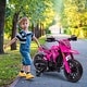 preview thumbnail 20 of 25, Qaba Kids Motorcycle, 6V Battery Powered Dirt Bike with Training Wheels, Horn & Start Sound, Electric Motorbike, Green
