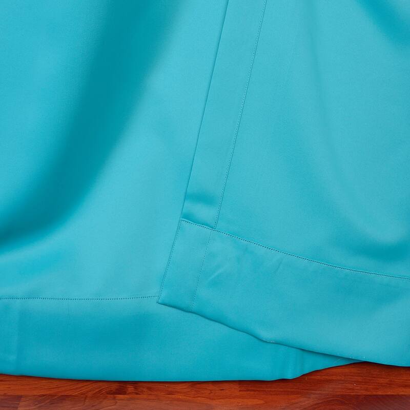 Exclusive Fabrics Extra Wide Room Darkening Curtain (1 Panel)