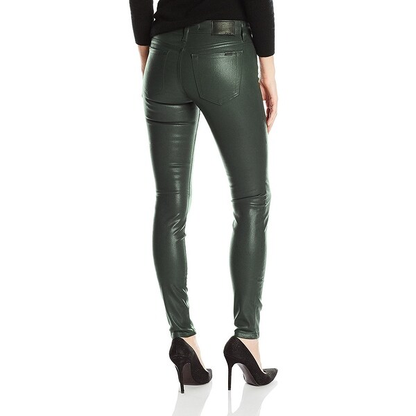 joe's black coated jeans