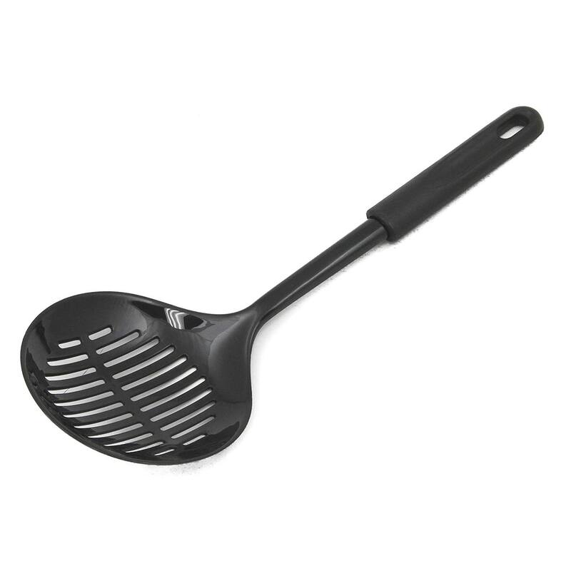 Chef Craft Heat-Resistant Nylon Slotted Strainer Spoon Skimmer - 1 Pack