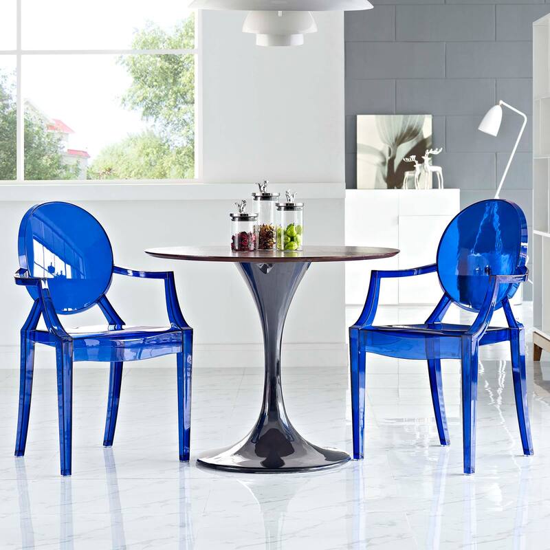 Casper Dining Armchairs Set of 2 - Blue