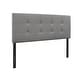 preview thumbnail 3 of 3, Gina Upholstered Headboard Grey - King