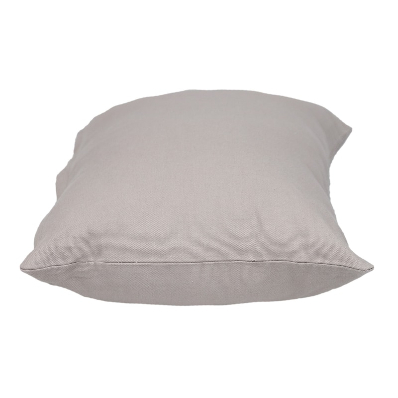 HomeRoots 12" X 18" Natural Cotton Throw Pillow