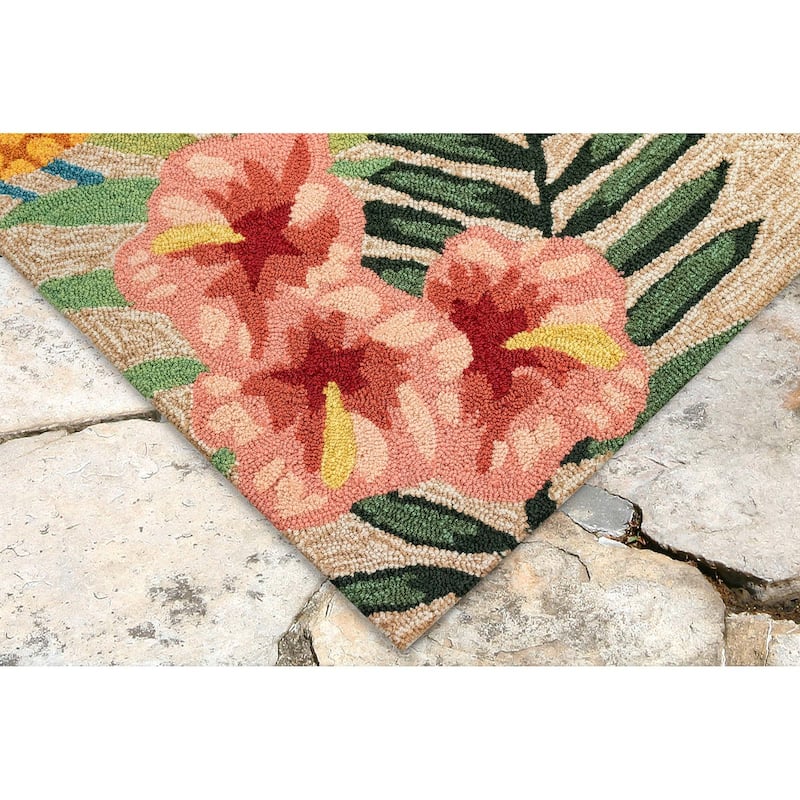 Liora Manne Ravella Tropical Indoor/Outdoor Rug