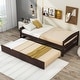 preview thumbnail 20 of 23, Twin Size Platform Bed with Twin Size Trundle