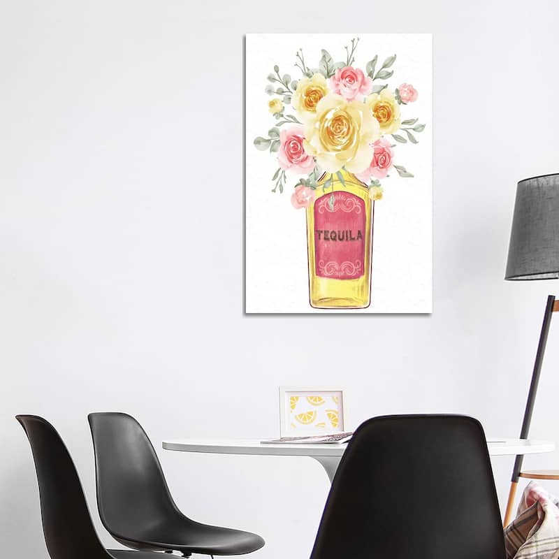 iCanvas "Tequila Floral" by Kimberly Allen Canvas Print - 40x26x1.5