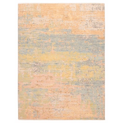 ECARPETGALLERY Hand-knotted Mystique Multi Color Wool Rug - 8'11 x 12'1