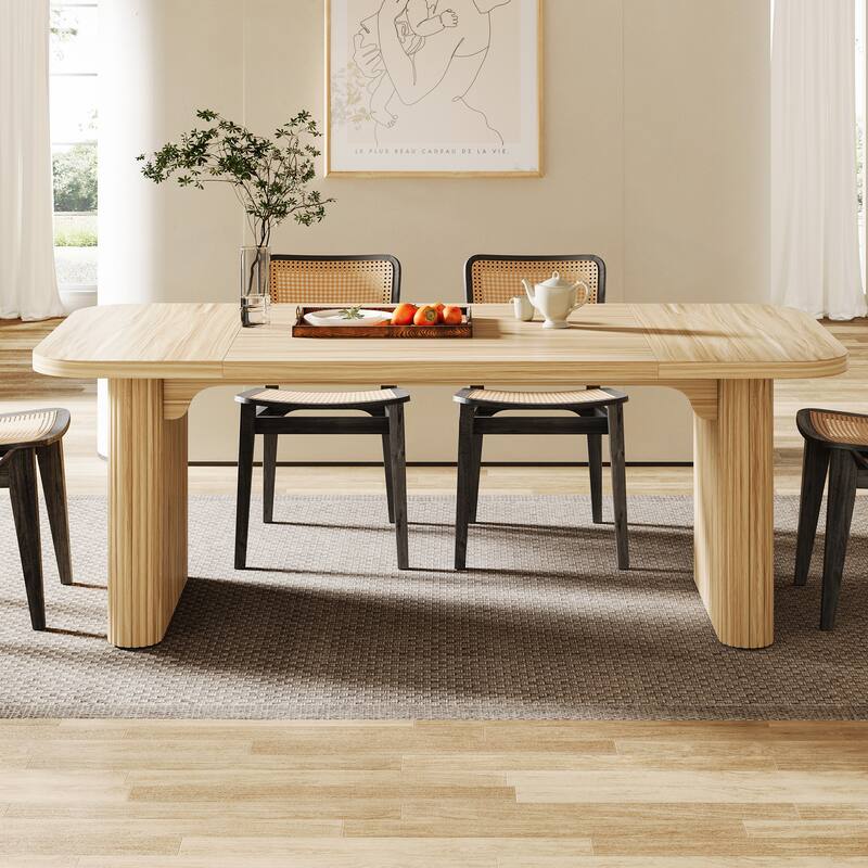 Wood Dining Table, Modern Kitchen Table, Dining Room Accent Table