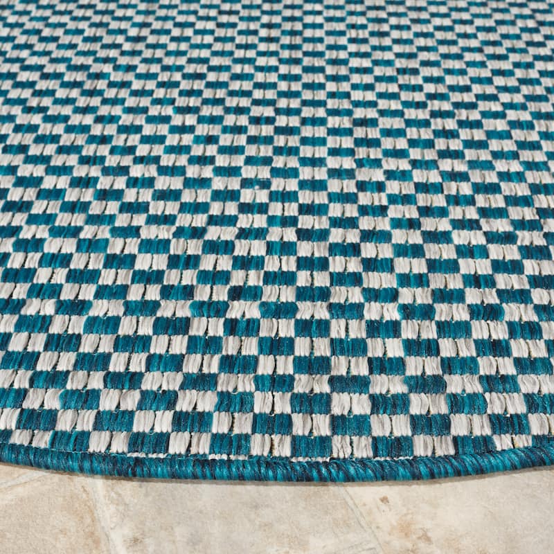 SAFAVIEH Courtyard Judi Indoor/ Outdoor Patio Backyard Rug