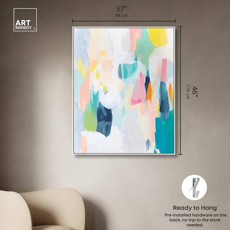 Layered Lush I Canvas by Art Remedy