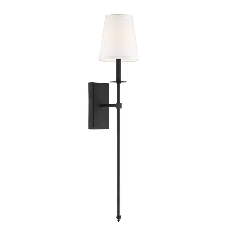Savoy House Monroe Single Light 34" Tall Wall Sconce