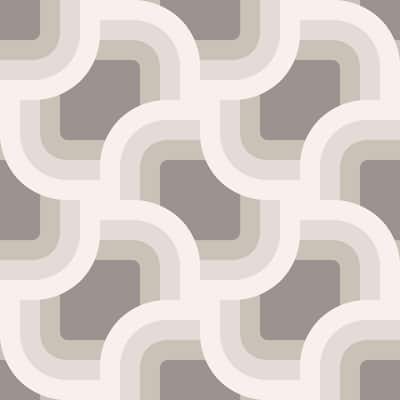 Nicole Miller Retro Geo Twine Peel & Stick Wallpaper