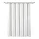 Lush Decor Farmhouse - Tenda da doccia in cotone tinto a righe, stile vintage, 183 x 183 cm, colore: grigio
