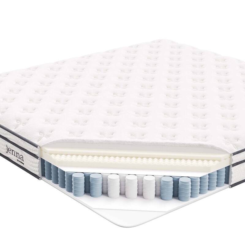 Jenna 6" Innerspring and Foam Mattress - N/A