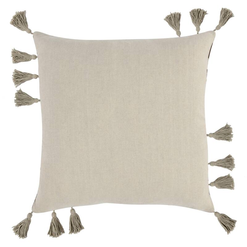 Villa by Classic Home Packer 22" Linen Blend Throw Pillow