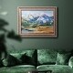 preview thumbnail 5 of 7, Blue Mountain Peaks II Premium Framed Canvas- Ready to Hang
