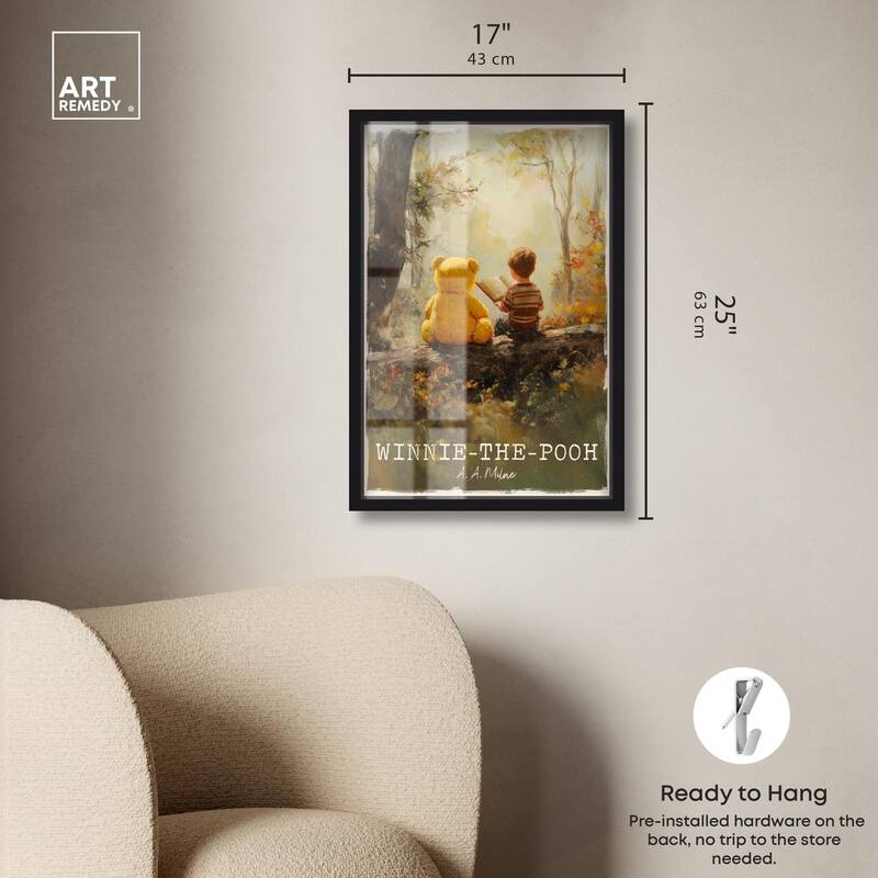 Classic Winnie the Pooh Shadowbox by Art Remedy