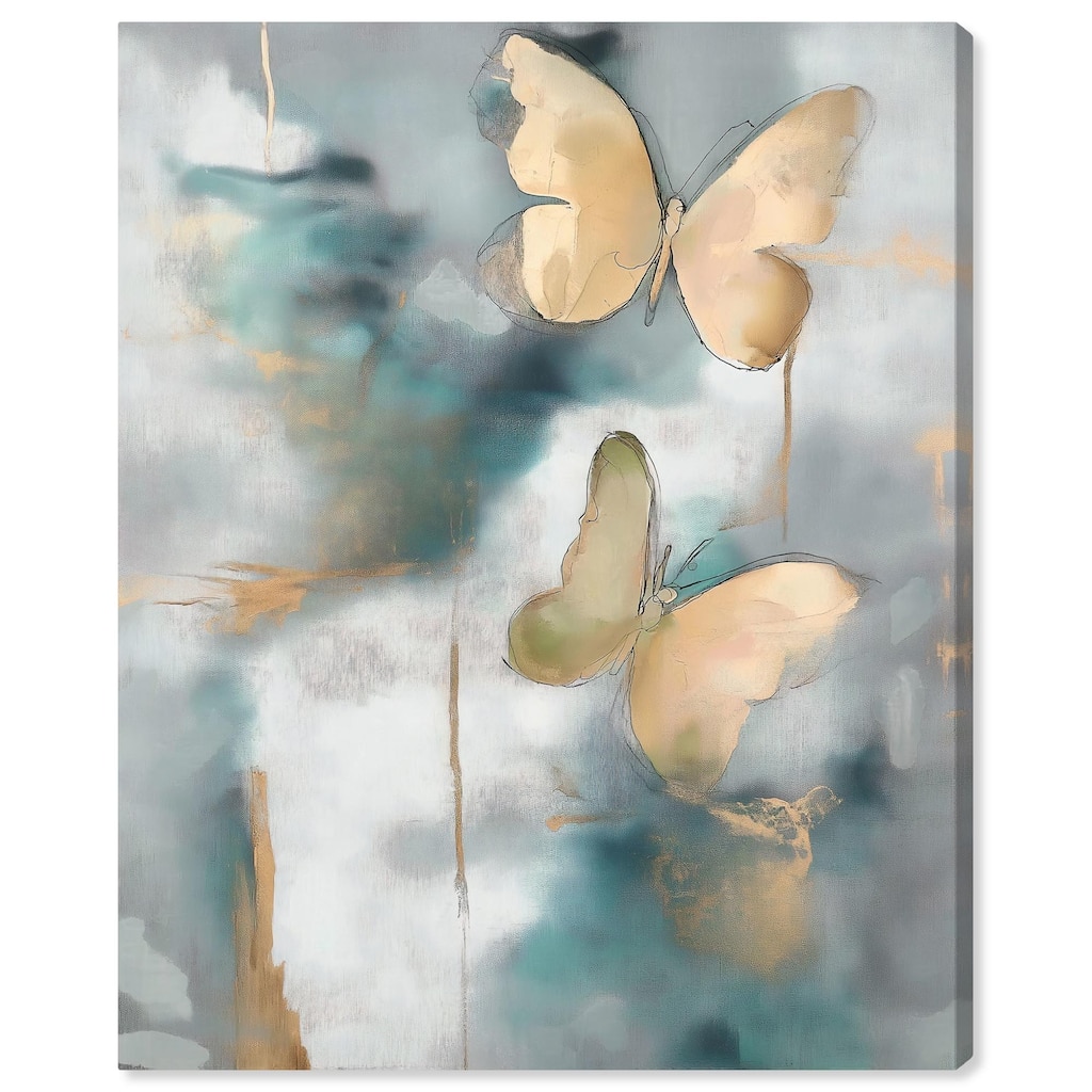 Butterflies Dream I Canvas by Art Remedy, Gallery Wrapped