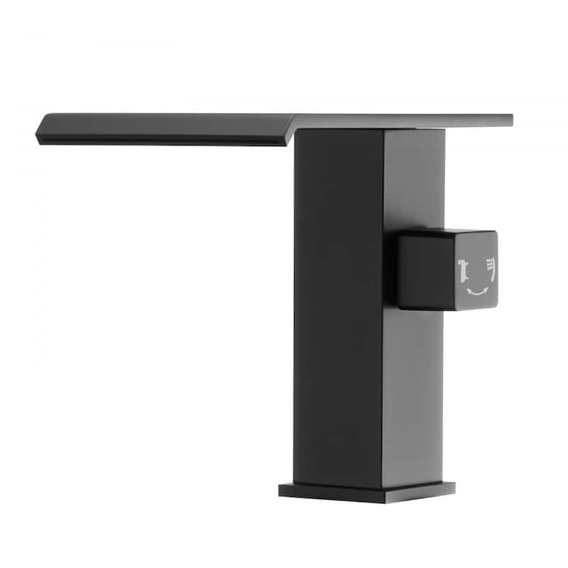 Roman Tub Faucet 3 Hole Waterfall Bathtub Faucet with Shower Head 1 Handle - 8.66” x 7.48” x 3.86”