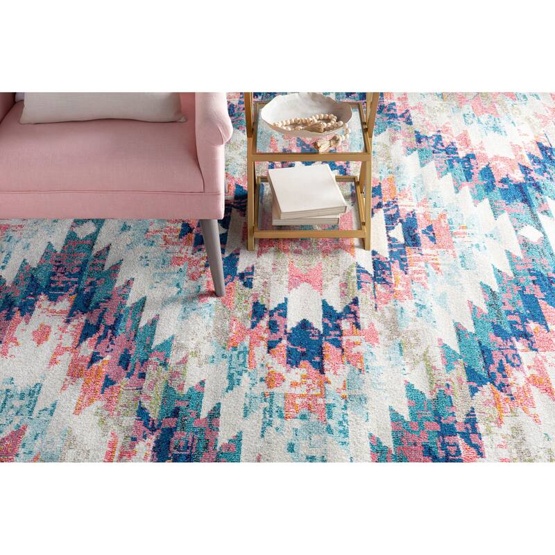 Livabliss Bohemian & Eclectic Anika Geometric Area Rug