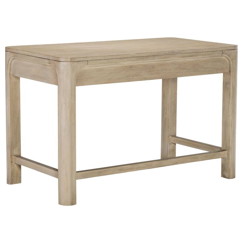 Solano 2-drawer Makeup Table Vanity Desk Weathered Mango