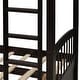 preview thumbnail 23 of 36, Twin Over Twin Bunk Bed with Ladder and Safety Rail, Twin Trundle Bed with 3 Drawers for Teens Bedroom, Guest Room Furniture