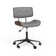 preview thumbnail 2 of 14, Carson Carrington Leksand Simple Mid-century Modern Office Chair - N/A Grey
