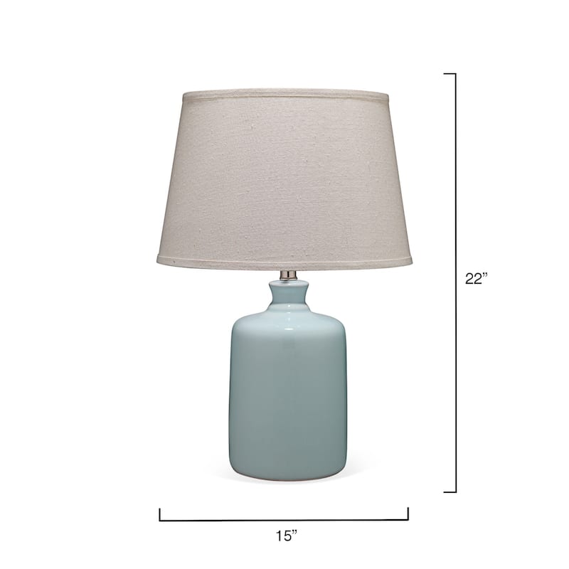Alden Décor Sabina Jug Glass Table Lamp