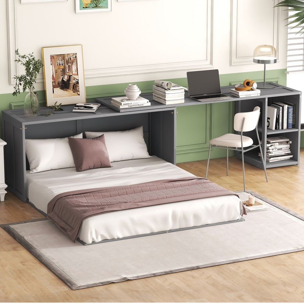 Wall mounted single bed sale