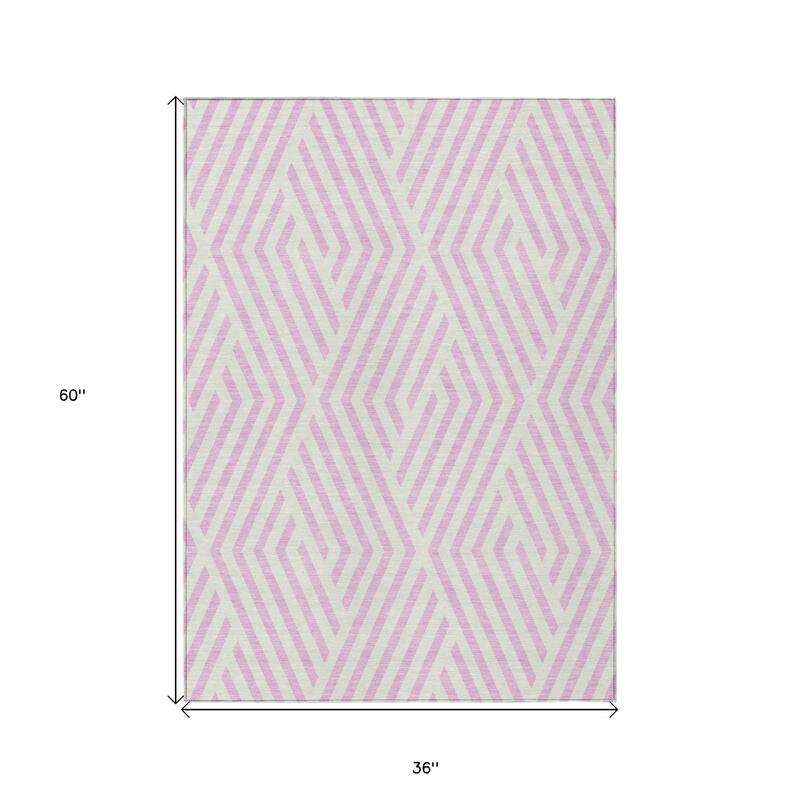Alnafi Abstract Shapes Weather Resistant Classic Meets Modern Outdoor Rug