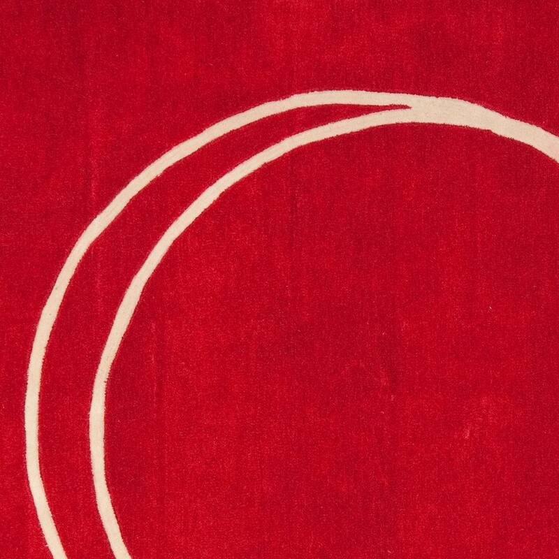 SAFAVIEH Handmade Rodeo Drive Pramila Mid-Century Modern Abstract Wool Rug