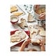 preview thumbnail 2 of 2, Snowman Heirloom Stoneware Cookie Mold Stamp Decoration, Dishwasher Safe