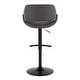 preview thumbnail 38 of 144, Silver Orchid Svellingen Adjustable Bar Stool with Rounded T Footrest - Set of 2