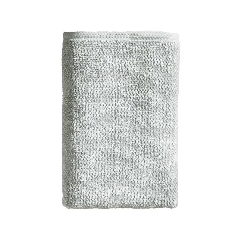 Linery & Co. Luxury Cotton Textured Bath Towel - Bath Towel - Light Grey