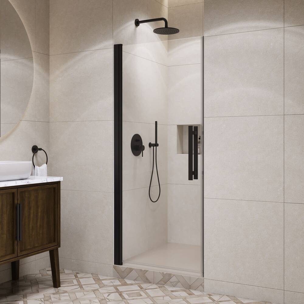 Ove Decors 15SGP-PASA33 Pasadena 72" High x 33" Wide Pivot Frameless