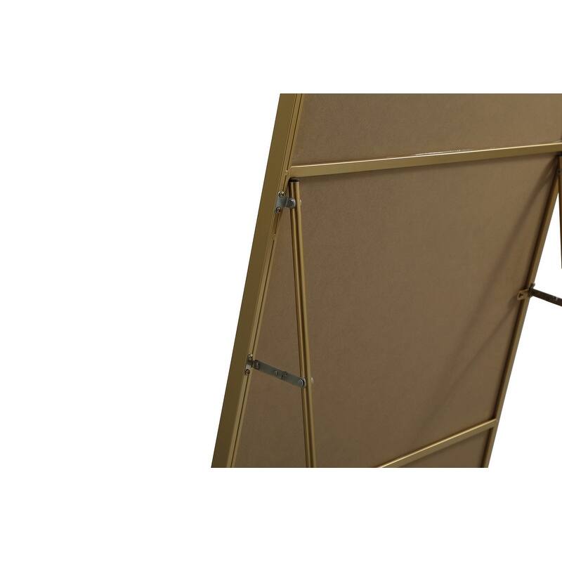 Indigo Home Metal Frame Rectangle Full Length Mirror 30x72 Inch