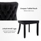 preview thumbnail 19 of 39, KATA Velvet Upholstered Wingback Dining Chairs Set of 2