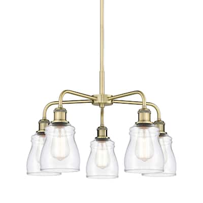 Innovations Lighting 516-5CR-15-23 Ellery Chandelier Ellery 5 Light
