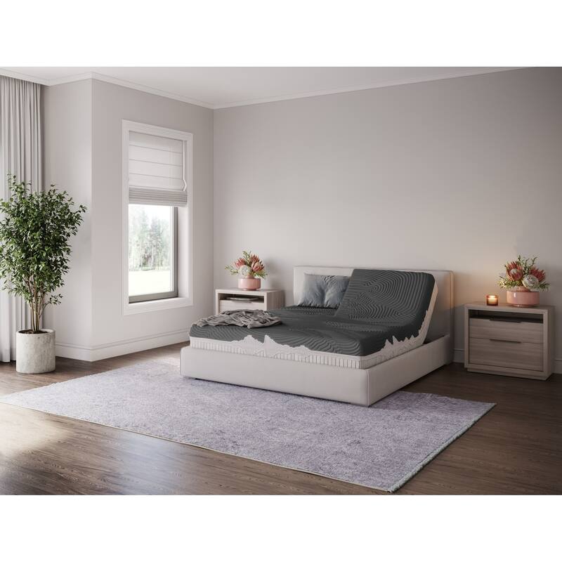 GVS Soothe Flex Top Mattress and Adjustable Base Comfort Ensemble