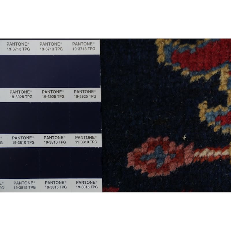 Hand Knotted Oriental 100% Wool Carpet Traditional Medallion Oranges & Rust Heriz (serapi) Area Rug - 14' 2'' X 11' 0''