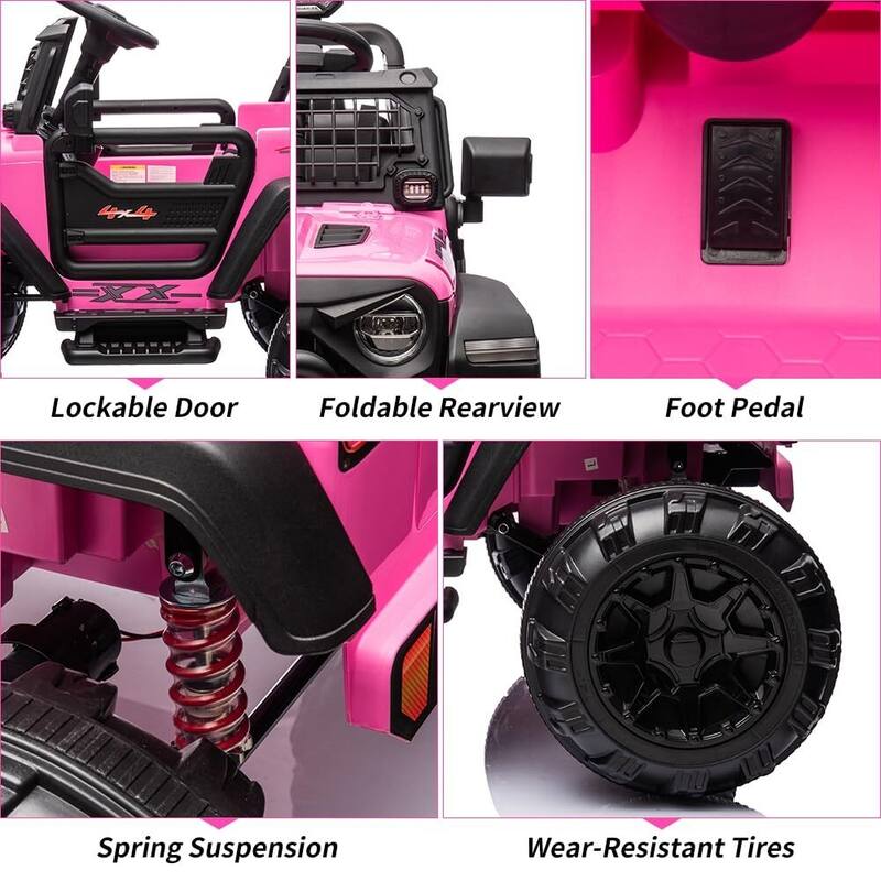 24V 9Ah Kids Ride On 2 Seaters Electric Car with Remote Control