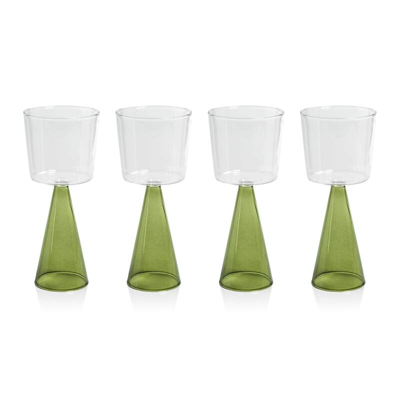 Viterbo Wine White Wine Glasses, Set of 4