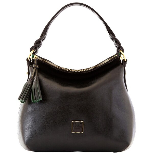 Dooney & Bourke Florentine Twist Strap Hobo (Introduced by Dooney & Bourke at $298 in Nov 2012) - Black Black