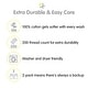 preview thumbnail 5 of 33, BreathableBaby Cotton Percale Fitted Sheet, For 52" x 28"/132 x 71 cm Crib & Toddler Bed Mattress, Solids (2-Pack)