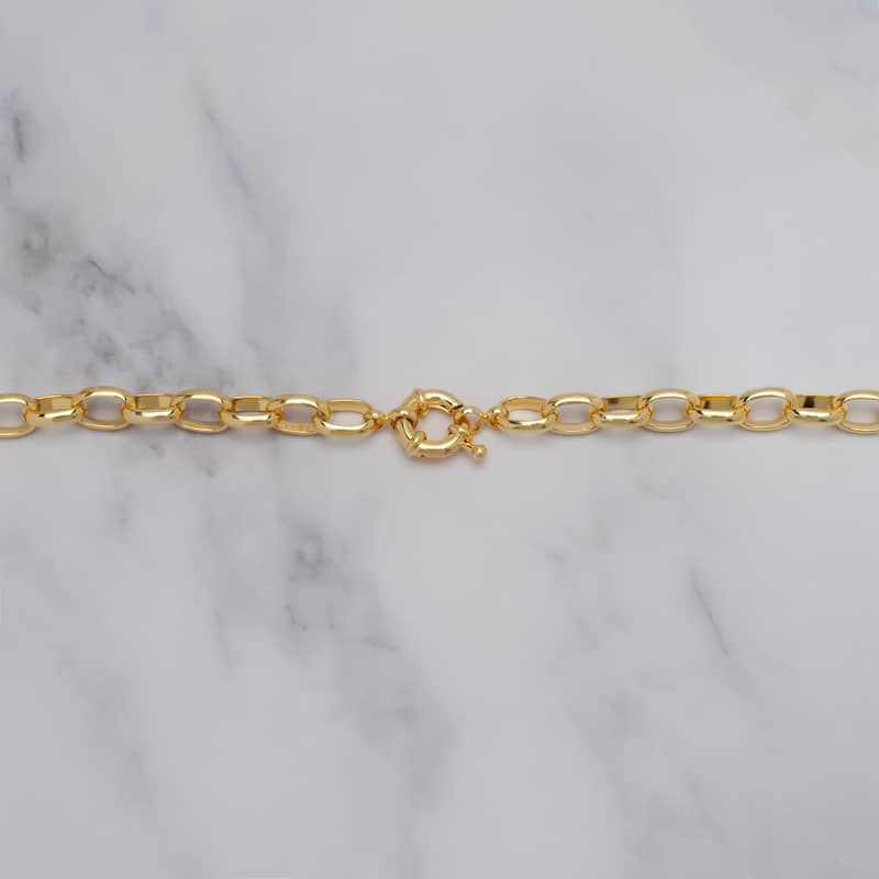 Victoria Townsend Gold Plated Rolo Link Necklace