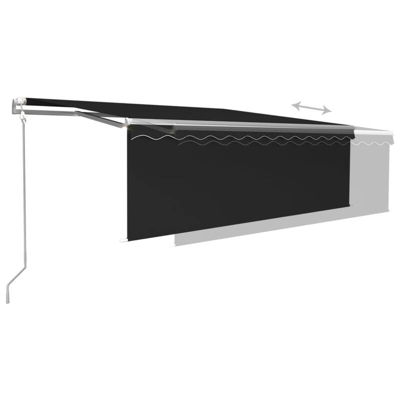 vidaXL Electric Awning Retractable Canopy Sunshade Shelter for Garden Porch